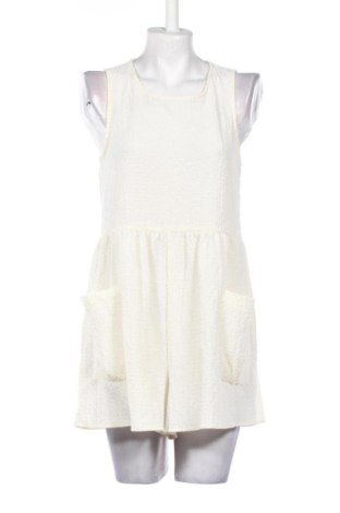 Damski krótki kombinezon ASOS, Rozmiar XL, Kolor ecru, Cena 59,27 zł, #137173083