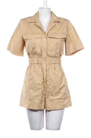Dámská krátka kombinéza  Zara, Veľkosť S, Farba Béžová, Cena  46,63 €, #137217515