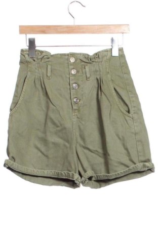 Damskie szorty Zara, Rozmiar XS, Kolor Zielony, Cena 56,46 zł, #137111820