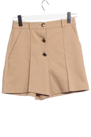 Pantaloni scurți de femei Zara, Mărime XS, Culoare Bej, Preț 62,99 Lei, #137131346