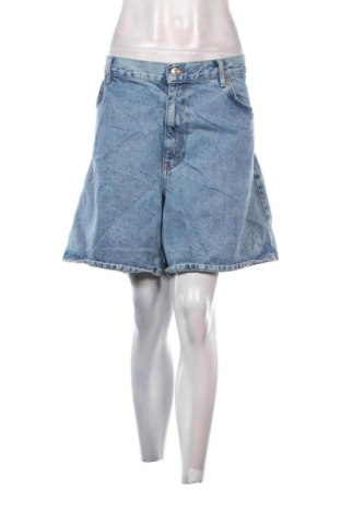 Pantaloni scurți de femei Mango, Mărime 3XL, Culoare Albastru, Preț 65,99 Lei, #137166480