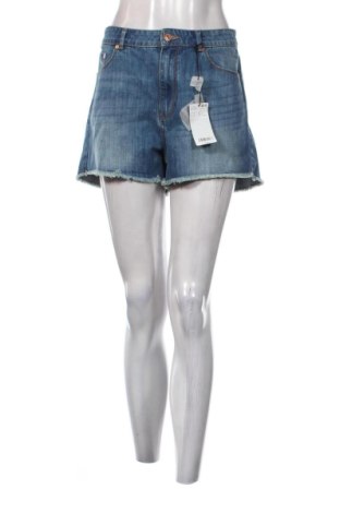 Pantaloni scurți de femei Mango, Mărime M, Culoare Albastru, Preț 106,99 Lei, #137167911