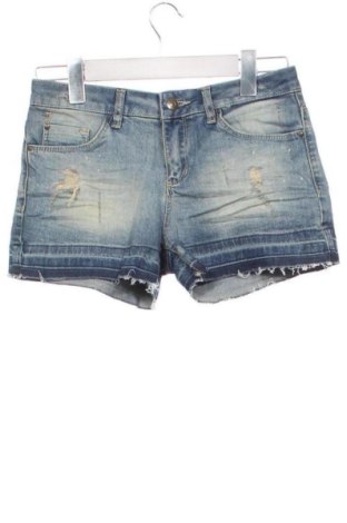 Pantaloni scurți de femei Bershka, Mărime XS, Culoare Albastru, Preț 90,51 Lei, #137178634