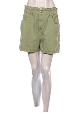 Pantaloni scurți de femei Sinsay, Mărime M, Culoare Verde, Preț 31,49 Lei, #137182792