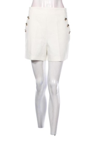 Дамски къс панталон Zara, Размер M, Цвят Бял, Цена 10,00 €, #137184755