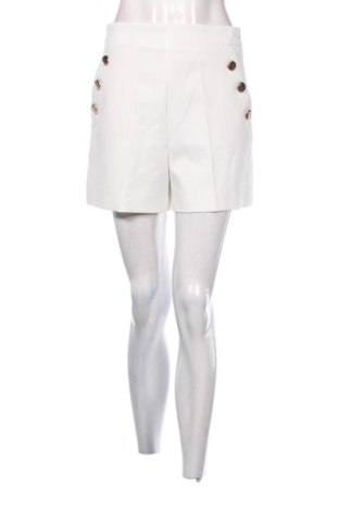 Дамски къс панталон Zara, Размер S, Цвят Бял, Цена 12,00 €, #137184775