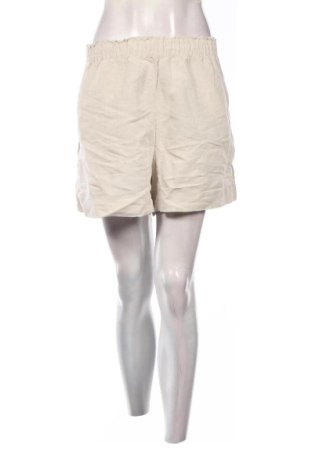 Pantaloni scurți de femei H&M, Mărime L, Culoare Ecru, Preț 64,00 Lei, #137197698