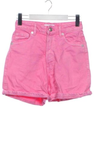 Pantaloni scurți de femei Zara, Mărime XS, Culoare Roz, Preț 70,99 Lei, #137203352