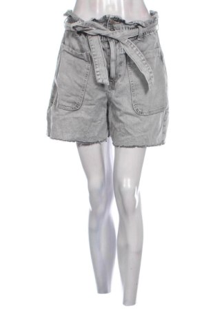 Pantaloni scurți de femei Zara, Mărime M, Culoare Gri, Preț 67,99 Lei, #137212177