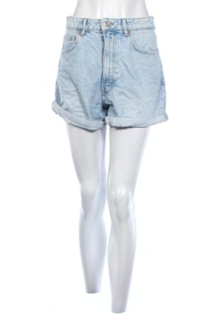 Pantaloni scurți de femei Zara, Mărime M, Culoare Albastru, Preț 69,99 Lei, #137109987