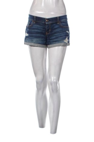 Pantaloni scurți de femei Hollister, Mărime XL, Culoare Albastru, Preț 62,99 Lei, #137197800