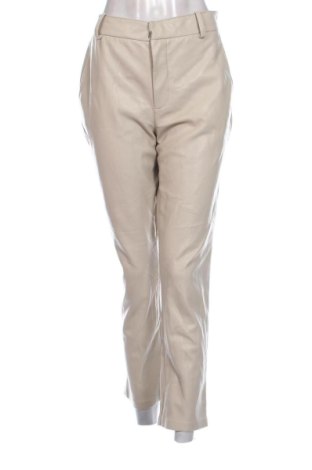Pantaloni de piele pentru damă Geisha, Mărime L, Culoare Bej, Preț 201,99 Lei, #137172778