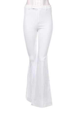 Pantaloni de femei Pull&Bear, Mărime S, Culoare Alb, Preț 47,24 Lei, #137133327