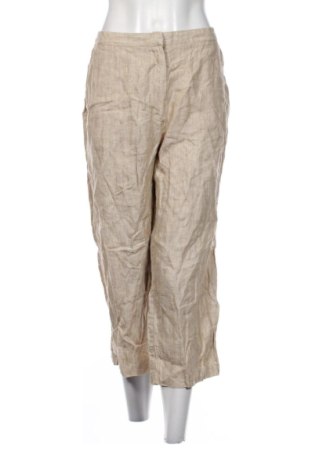 Pantaloni de femei Un Deux Trois, Mărime XL, Culoare Bej, Preț 72,99 Lei, #137141952