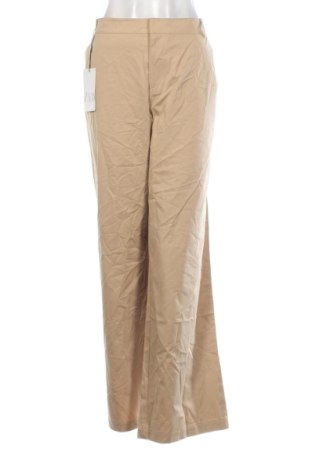 Pantaloni de femei Zara, Mărime XXL, Culoare Bej, Preț 170,99 Lei, #137163372