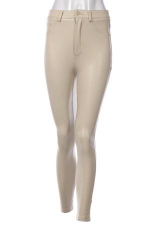 Pantaloni de femei Pull&Bear, Mărime S, Culoare Bej, Preț 41,99 Lei, #137170067