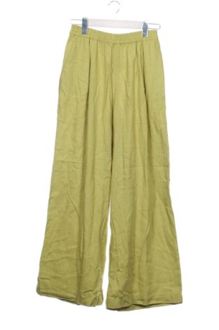 Дамски панталон Zara, Размер XXS, Цвят Зелен, Цена 16,87 €, #137171838