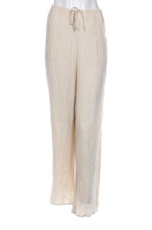 Dámske nohavice Zara, Veľkosť XL, Farba Kremová, Cena  23,00 €, #137178676