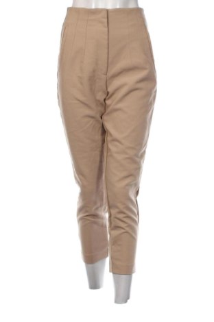 Pantaloni de femei Zara, Mărime S, Culoare Bej, Preț 92,99 Lei, #137186688