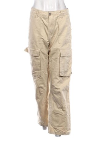 Dámske nohavice Bershka, Veľkosť S, Farba Béžová, Cena  12,00 €, #137198018