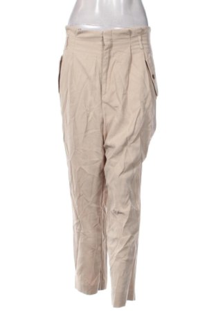 Pantaloni de femei H&M, Mărime L, Culoare Bej, Preț 88,99 Lei, #137222538