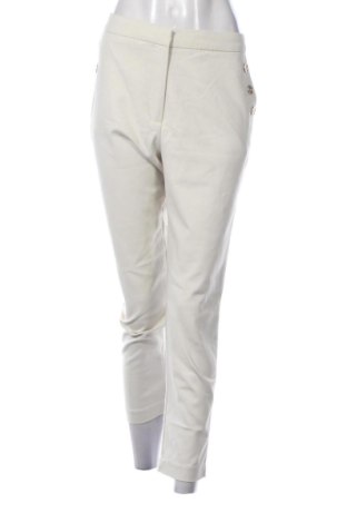 Pantaloni de femei Mango, Mărime L, Culoare Ecru, Preț 90,00 Lei, #137228363