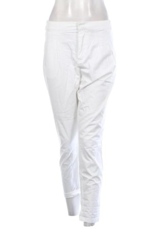 Pantaloni de femei Zara, Mărime XL, Culoare Alb, Preț 99,73 Lei, #137232958