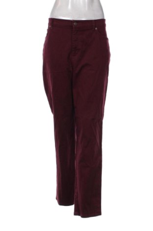 Pantaloni de femei Gloria Vanderbilt, Mărime XXL, Culoare Roșu, Preț 57,00 Lei, #137245280