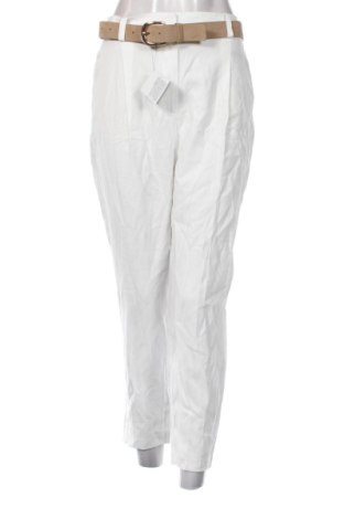 Pantaloni de femei Zara, Mărime S, Culoare Alb, Preț 170,00 Lei, #137250488