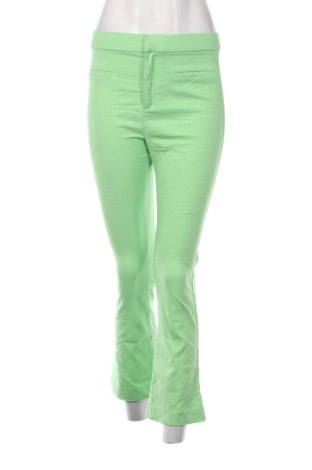 Damskie spodnie Zara, Rozmiar S, Kolor Zielony, Cena 44,99 zł, #137102778