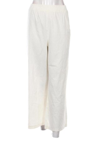 Pantaloni de femei Unbranded, Mărime XL, Culoare Ecru, Preț 68,24 Lei, #137109734