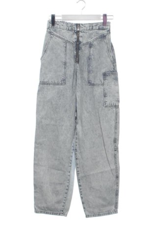 Damskie spodnie Bershka, Rozmiar XXS, Kolor Szary, Cena 66,14 zł, #137148099