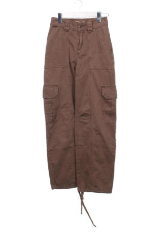 Дамски панталон Pull&Bear, Размер XS, Цвят Кафяв, Цена 12,00 €, #137176458