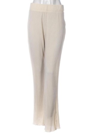 Pantaloni de femei Sinsay, Mărime M, Culoare Ecru, Preț 52,49 Lei, #137230510