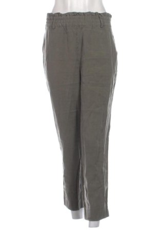 Pantaloni de femei Zara, Mărime M, Culoare Verde, Preț 47,24 Lei, #137245081