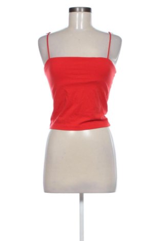 Damentop Gina Tricot, Größe M, Farbe Rot, Preis € 5,00, #137192916
