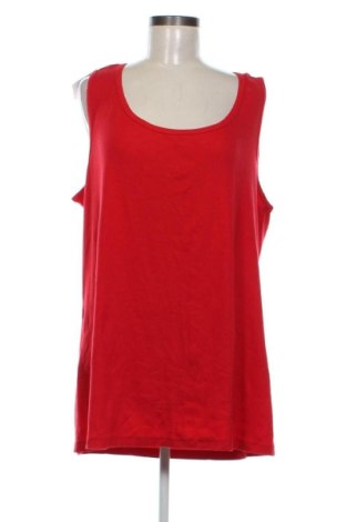 Γυναικείο αμάνικο μπλουζάκι Unbranded, Μέγεθος 5XL, Χρώμα Κόκκινο, Τιμή 9,00 €, #137205296