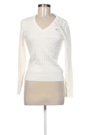 Pulover de femei Gant, Mărime S, Culoare Alb, Preț 614,99 Lei, #137174052