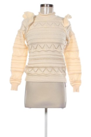 Damski sweter Unbranded, Rozmiar S, Kolor ecru, Cena 63,72 zł, #137174848
