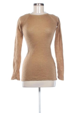 Damski sweter Zara, Rozmiar S, Kolor Beżowy, Cena 80,44 zł, #137191023