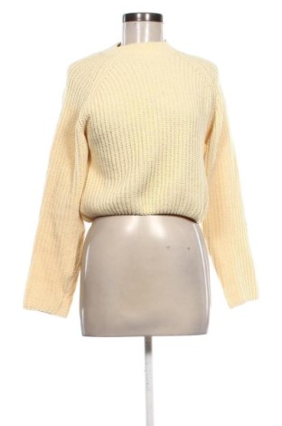 Дамски пуловер Bershka, Размер S, Цвят Екрю, Цена 11,81 €, #137195944