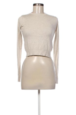 Pulover de femei Bershka, Mărime S, Culoare Bej, Preț 52,99 Lei, #137200839