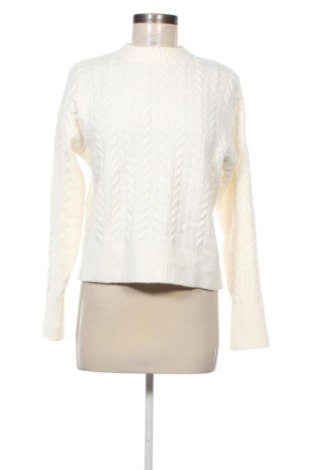 Pulover de femei Bershka, Mărime XS, Culoare Ecru, Preț 52,49 Lei, #137220542