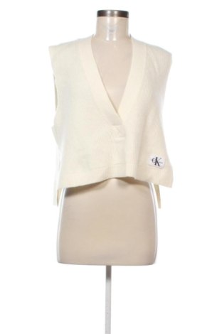 Damenpullover Calvin Klein Jeans, Größe L, Farbe Ecru, Preis € 26,99, #137165243
