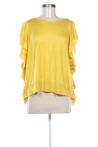 Дамски пуловер Zara, Размер L, Цвят Жълт, Цена 14,00 €, #137191995