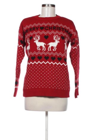 Damski sweter Adrom, Rozmiar L, Kolor Czerwony, Cena 45,97 zł, #137204285
