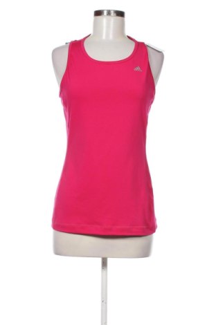 Γυναίκειο αθλητικό τοπ Adidas, Μέγεθος M, Χρώμα Ρόζ , Τιμή 17,99 €, #137139170