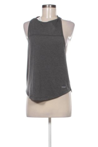 Дамски спортен топ Reebok, Размер S, Цвят Сив, Цена 20,00 €, #137195595
