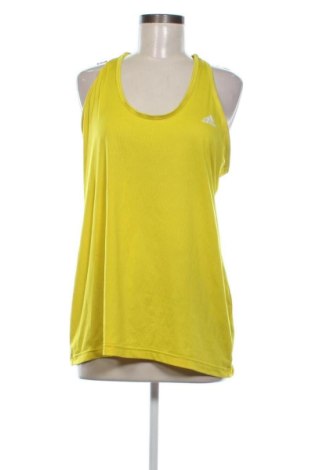 Дамски спортен топ Adidas, Размер XL, Цвят Жълт, Цена 15,00 €, #137205029