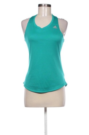 Дамски спортен топ Adidas, Размер S, Цвят Син, Цена 17,00 €, #137217332
